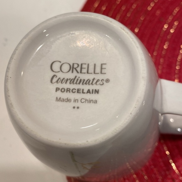 Corelle Coordinates Set of 3 Porcelain Mugs - Picture 3 of 3